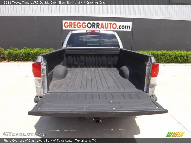 Silver Sky Metallic / Graphite Gray 2011 Toyota Tundra SR5 Double Cab