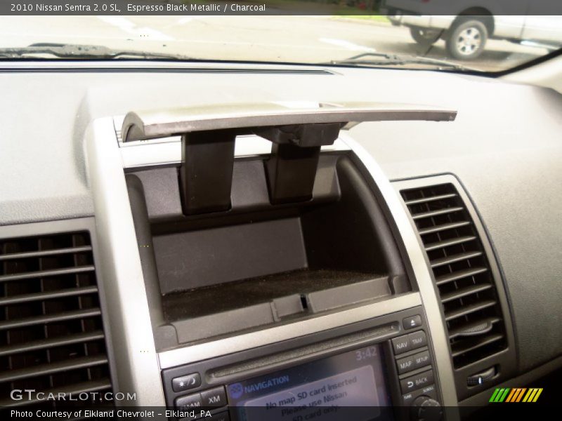 Espresso Black Metallic / Charcoal 2010 Nissan Sentra 2.0 SL