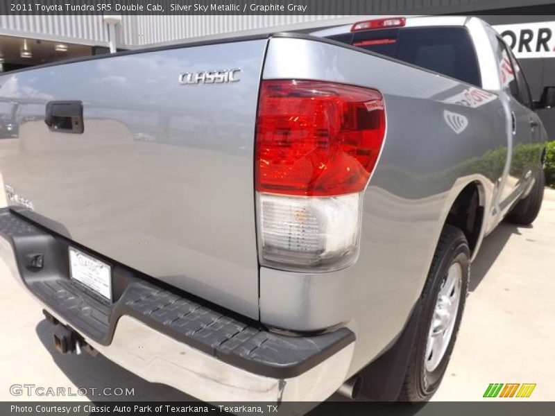 Silver Sky Metallic / Graphite Gray 2011 Toyota Tundra SR5 Double Cab