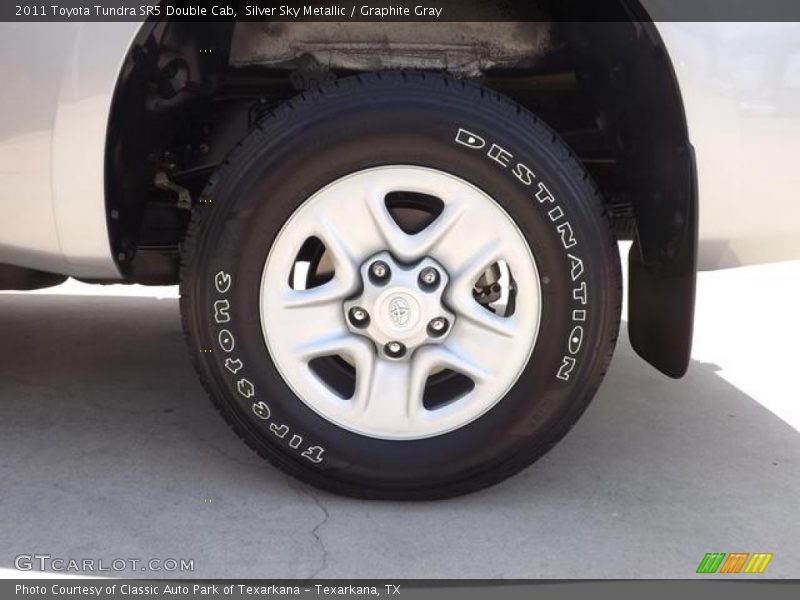 Silver Sky Metallic / Graphite Gray 2011 Toyota Tundra SR5 Double Cab