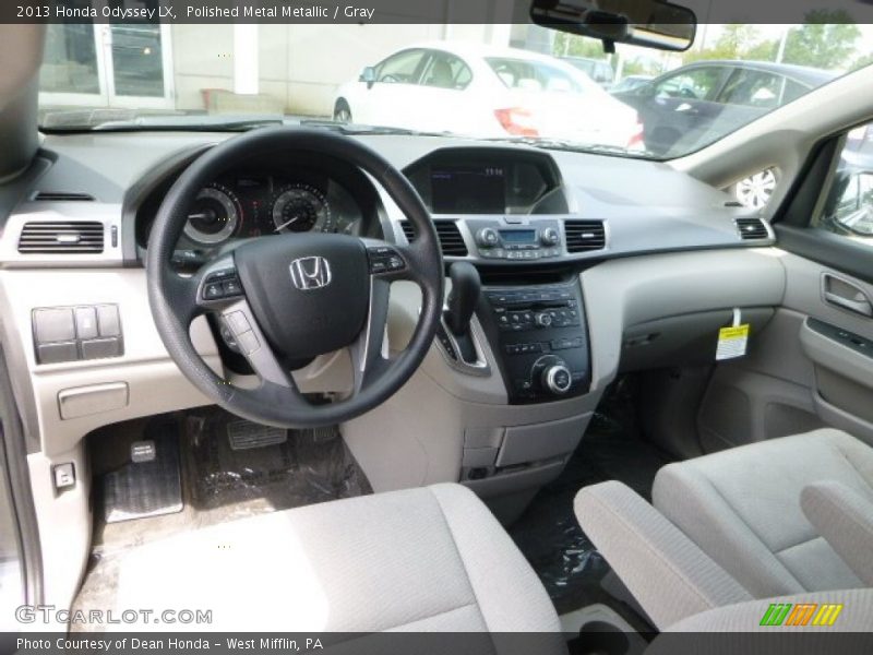 Polished Metal Metallic / Gray 2013 Honda Odyssey LX