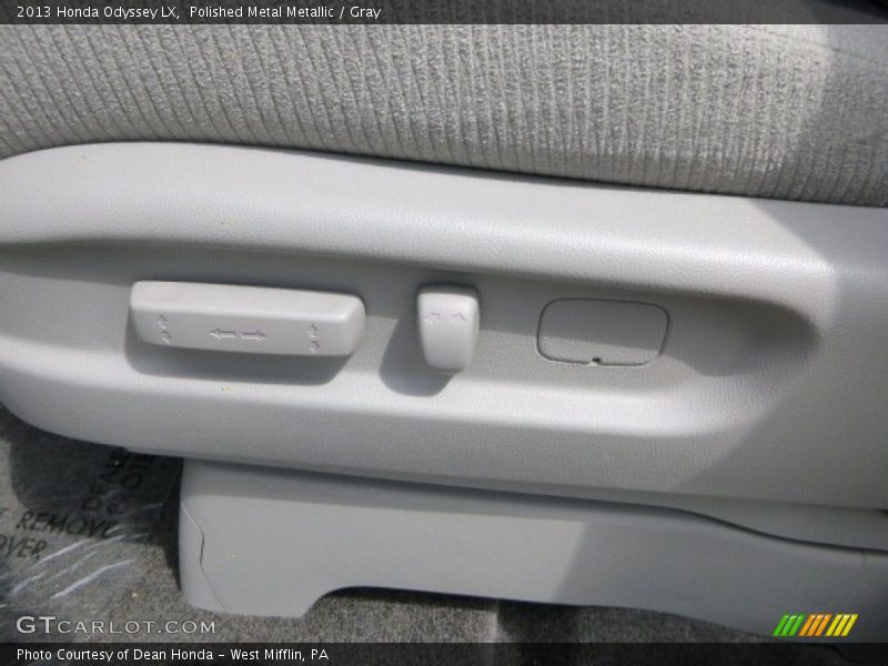 Polished Metal Metallic / Gray 2013 Honda Odyssey LX