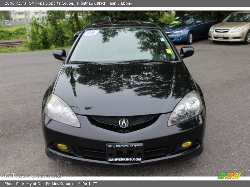 Nighthawk Black Pearl / Ebony 2006 Acura RSX Type S Sports Coupe