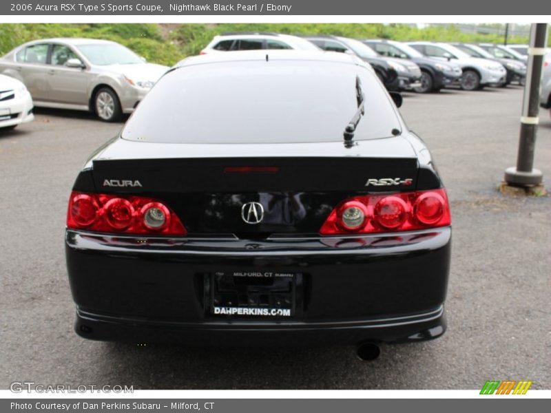 Nighthawk Black Pearl / Ebony 2006 Acura RSX Type S Sports Coupe