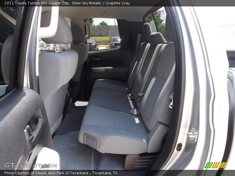 Silver Sky Metallic / Graphite Gray 2011 Toyota Tundra SR5 Double Cab