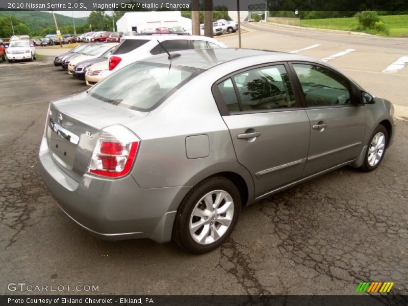 Magnetic Gray Metallic / Charcoal 2010 Nissan Sentra 2.0 SL