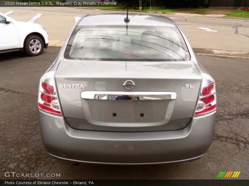 Magnetic Gray Metallic / Charcoal 2010 Nissan Sentra 2.0 SL