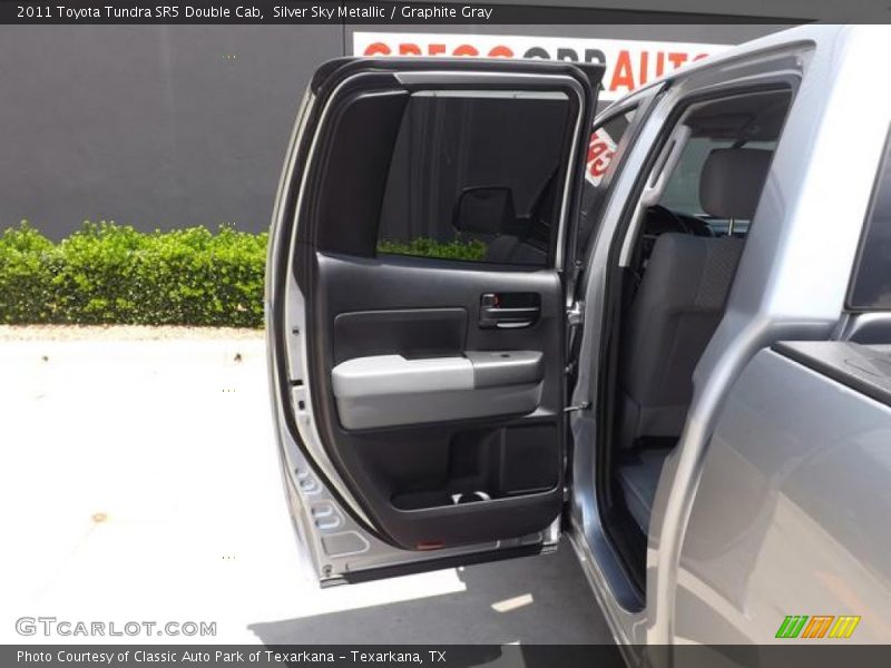 Silver Sky Metallic / Graphite Gray 2011 Toyota Tundra SR5 Double Cab