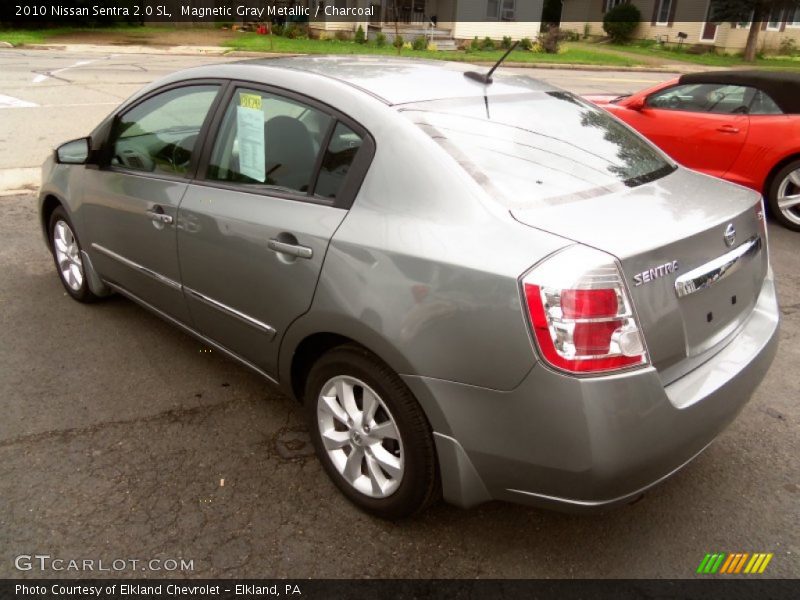 Magnetic Gray Metallic / Charcoal 2010 Nissan Sentra 2.0 SL