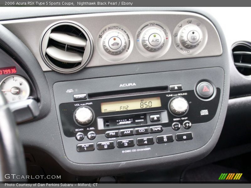 Controls of 2006 RSX Type S Sports Coupe