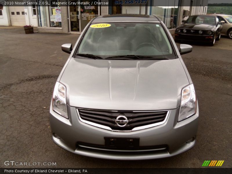 Magnetic Gray Metallic / Charcoal 2010 Nissan Sentra 2.0 SL