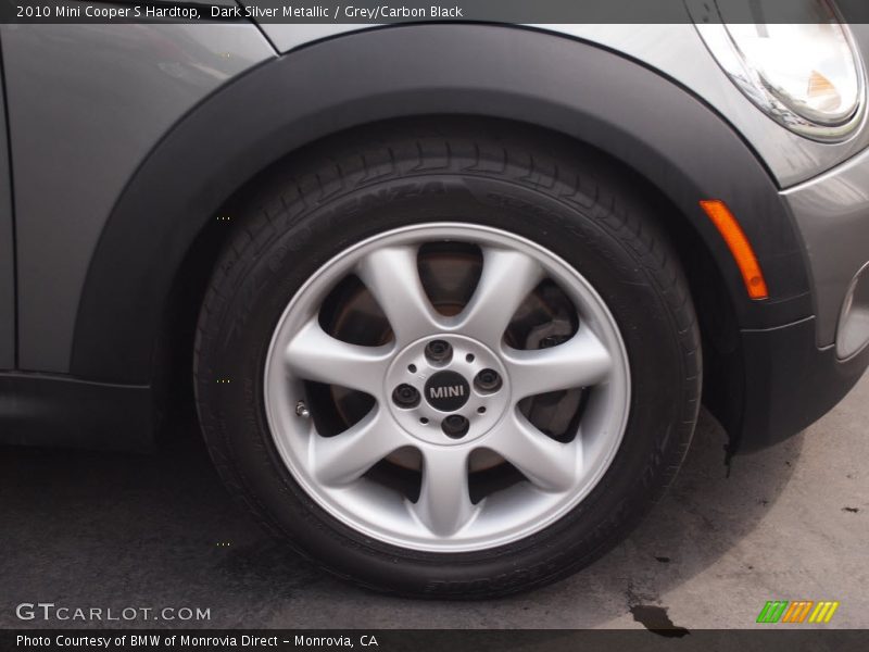 Dark Silver Metallic / Grey/Carbon Black 2010 Mini Cooper S Hardtop