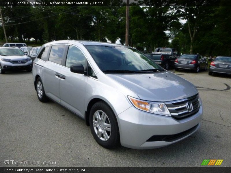 Alabaster Silver Metallic / Truffle 2013 Honda Odyssey LX