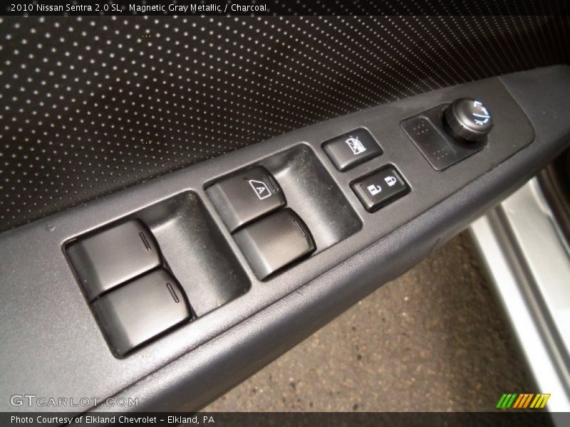 Magnetic Gray Metallic / Charcoal 2010 Nissan Sentra 2.0 SL