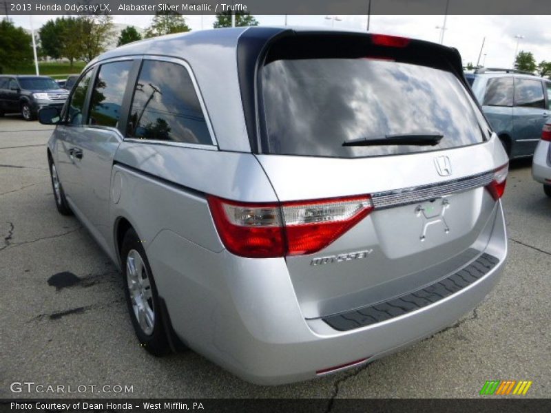 Alabaster Silver Metallic / Truffle 2013 Honda Odyssey LX