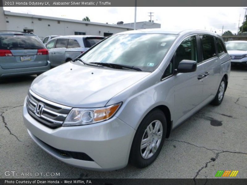 Alabaster Silver Metallic / Truffle 2013 Honda Odyssey LX