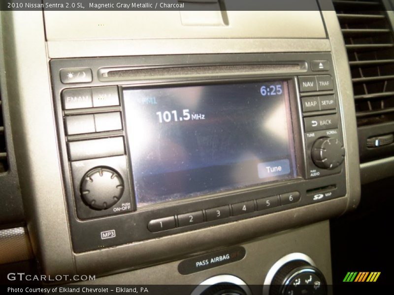 Magnetic Gray Metallic / Charcoal 2010 Nissan Sentra 2.0 SL
