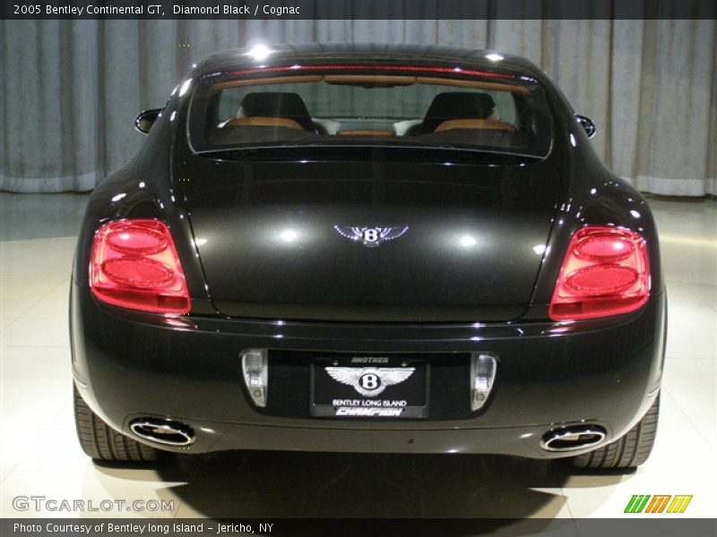 Diamond Black / Cognac 2005 Bentley Continental GT