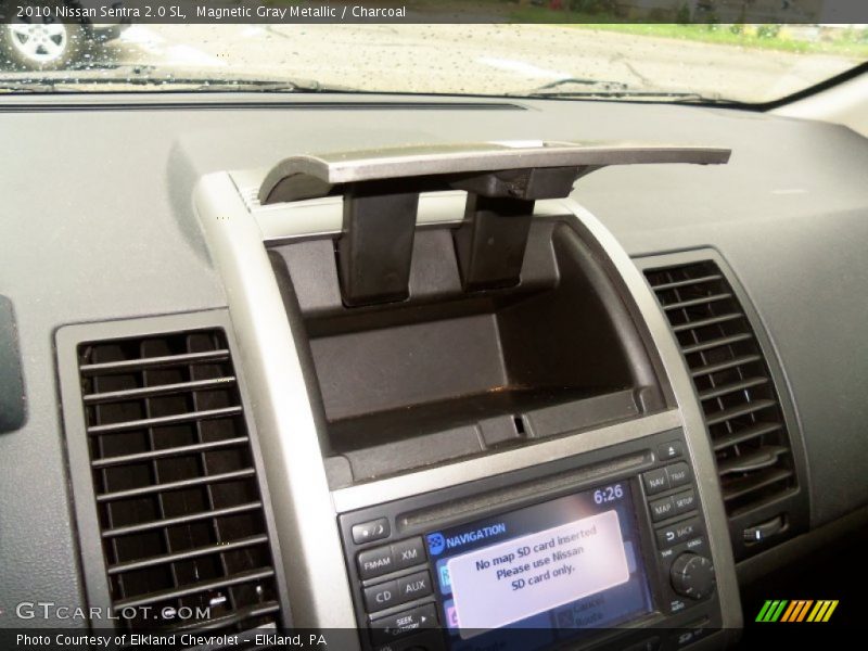 Magnetic Gray Metallic / Charcoal 2010 Nissan Sentra 2.0 SL