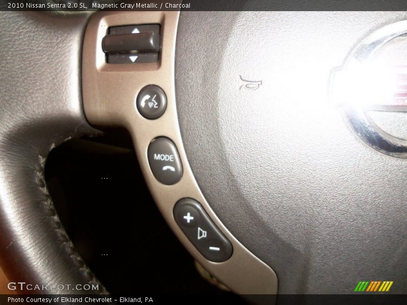 Magnetic Gray Metallic / Charcoal 2010 Nissan Sentra 2.0 SL