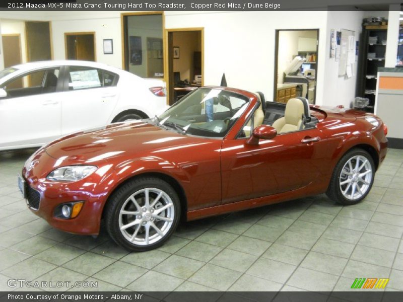  2012 MX-5 Miata Grand Touring Hard Top Roadster Copper Red Mica
