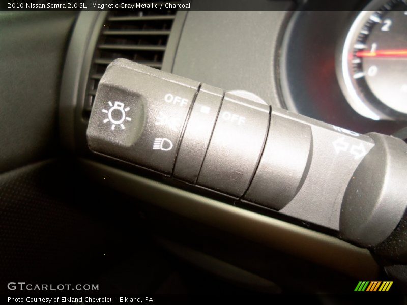 Magnetic Gray Metallic / Charcoal 2010 Nissan Sentra 2.0 SL