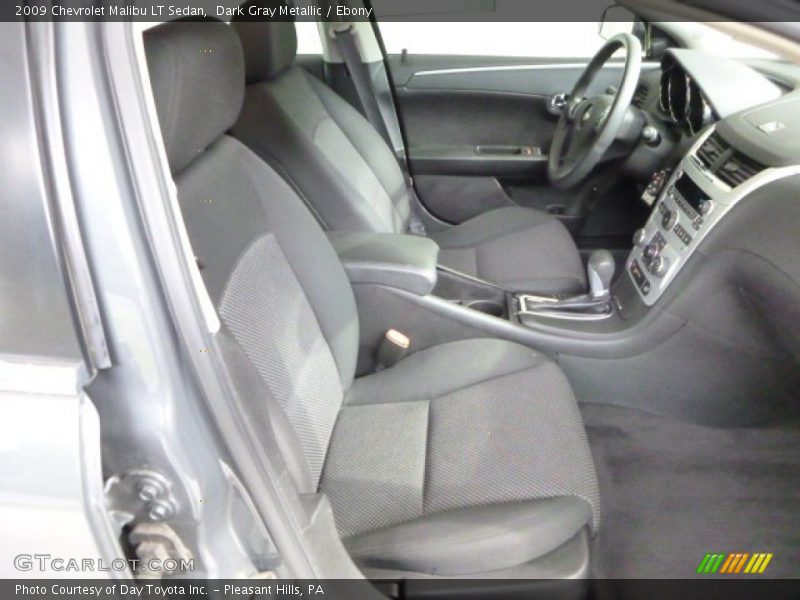 Dark Gray Metallic / Ebony 2009 Chevrolet Malibu LT Sedan
