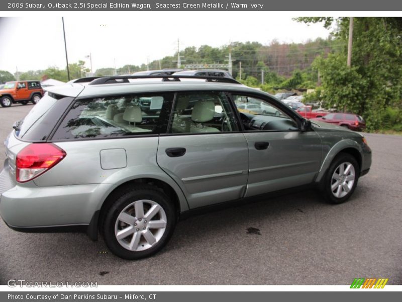 Seacrest Green Metallic / Warm Ivory 2009 Subaru Outback 2.5i Special Edition Wagon