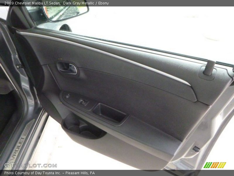 Dark Gray Metallic / Ebony 2009 Chevrolet Malibu LT Sedan