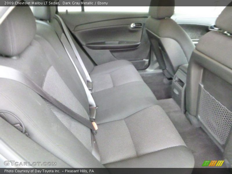 Dark Gray Metallic / Ebony 2009 Chevrolet Malibu LT Sedan