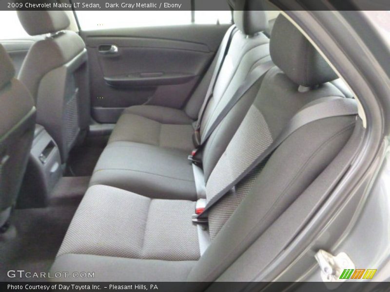 Dark Gray Metallic / Ebony 2009 Chevrolet Malibu LT Sedan