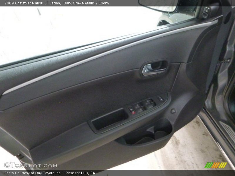Dark Gray Metallic / Ebony 2009 Chevrolet Malibu LT Sedan