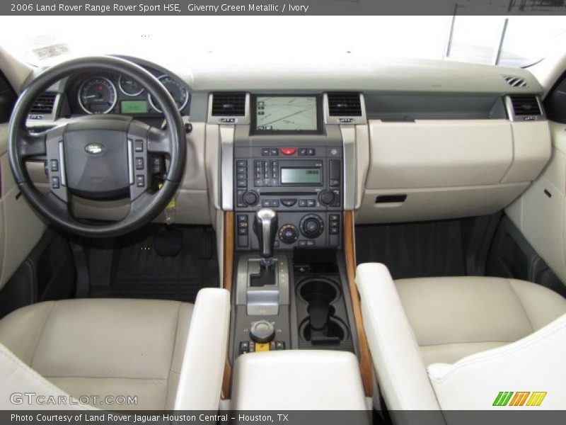 Giverny Green Metallic / Ivory 2006 Land Rover Range Rover Sport HSE