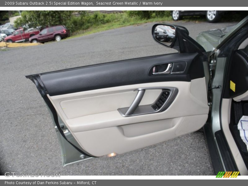 Seacrest Green Metallic / Warm Ivory 2009 Subaru Outback 2.5i Special Edition Wagon