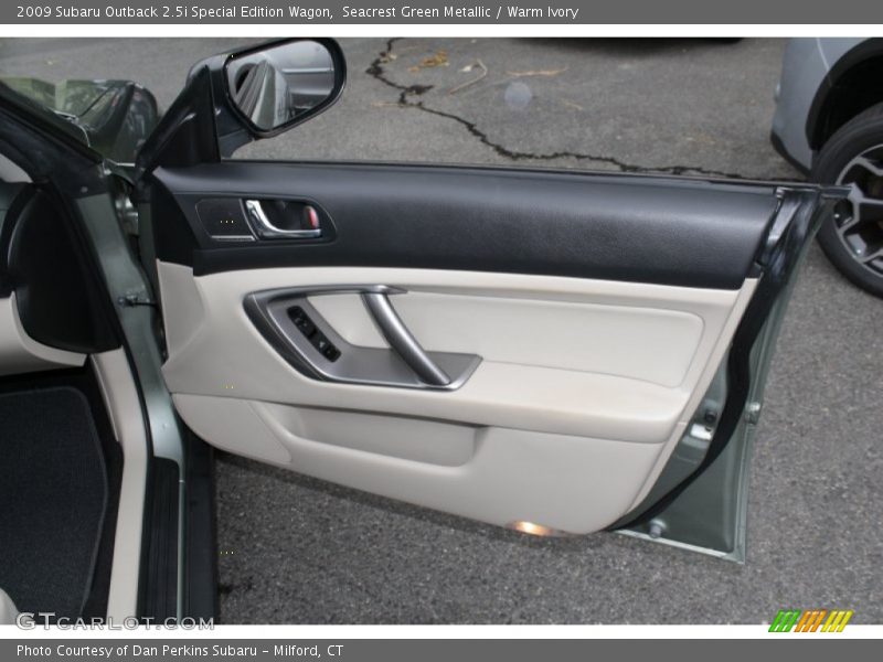 Seacrest Green Metallic / Warm Ivory 2009 Subaru Outback 2.5i Special Edition Wagon