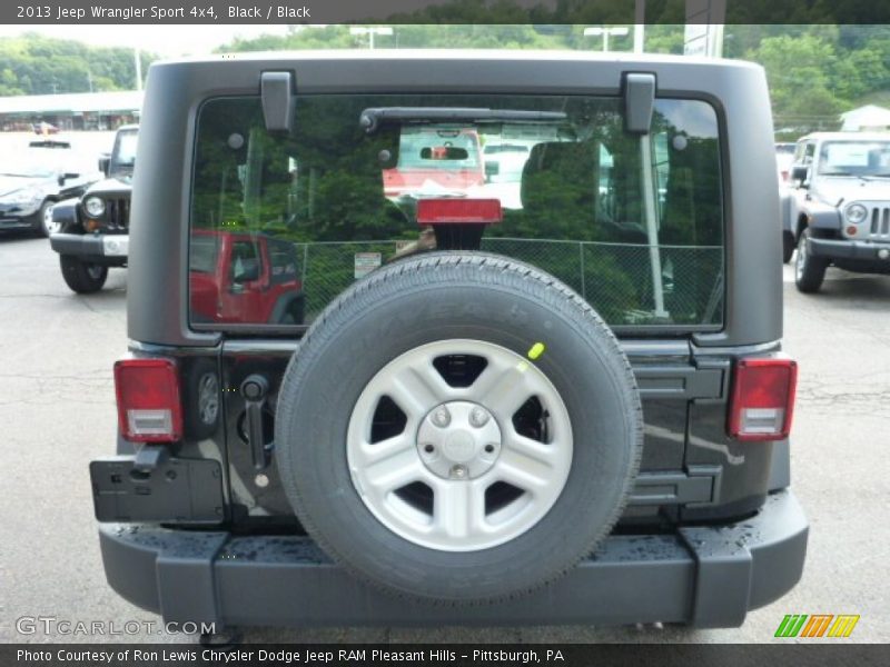 Black / Black 2013 Jeep Wrangler Sport 4x4