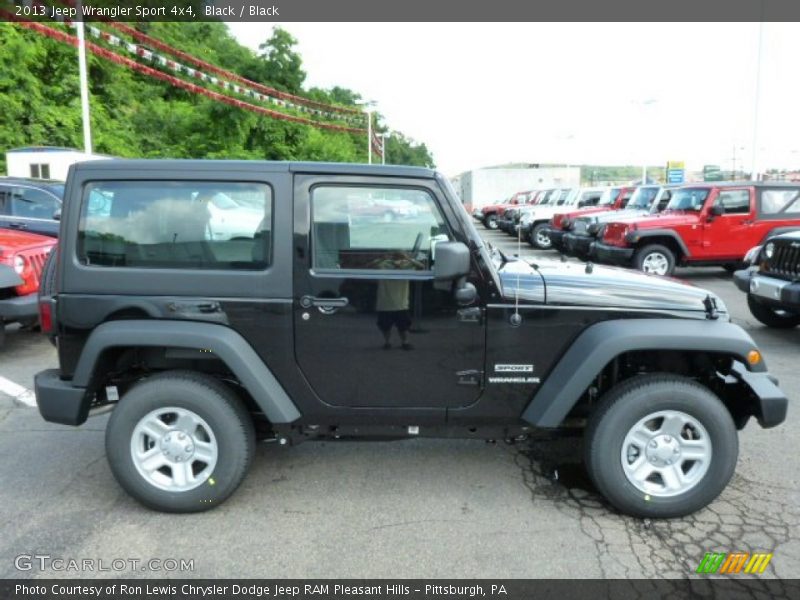 Black / Black 2013 Jeep Wrangler Sport 4x4