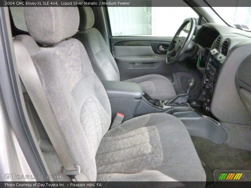 Liquid Silver Metallic / Medium Pewter 2004 GMC Envoy XL SLE 4x4