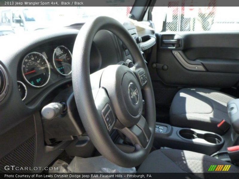 Black / Black 2013 Jeep Wrangler Sport 4x4