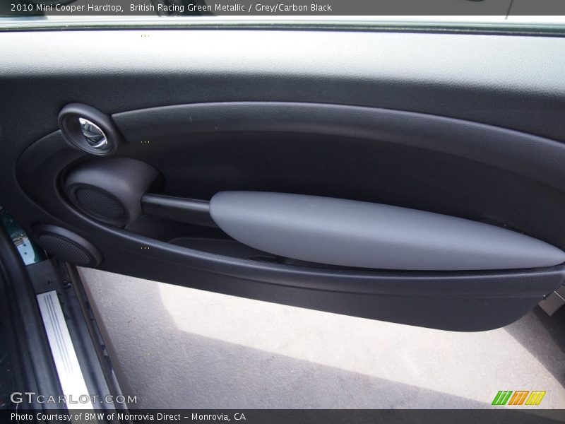 British Racing Green Metallic / Grey/Carbon Black 2010 Mini Cooper Hardtop