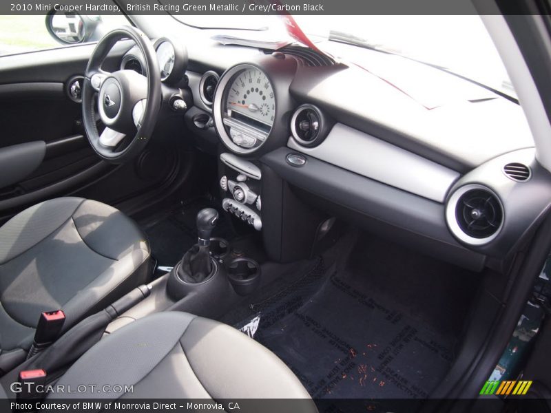 British Racing Green Metallic / Grey/Carbon Black 2010 Mini Cooper Hardtop