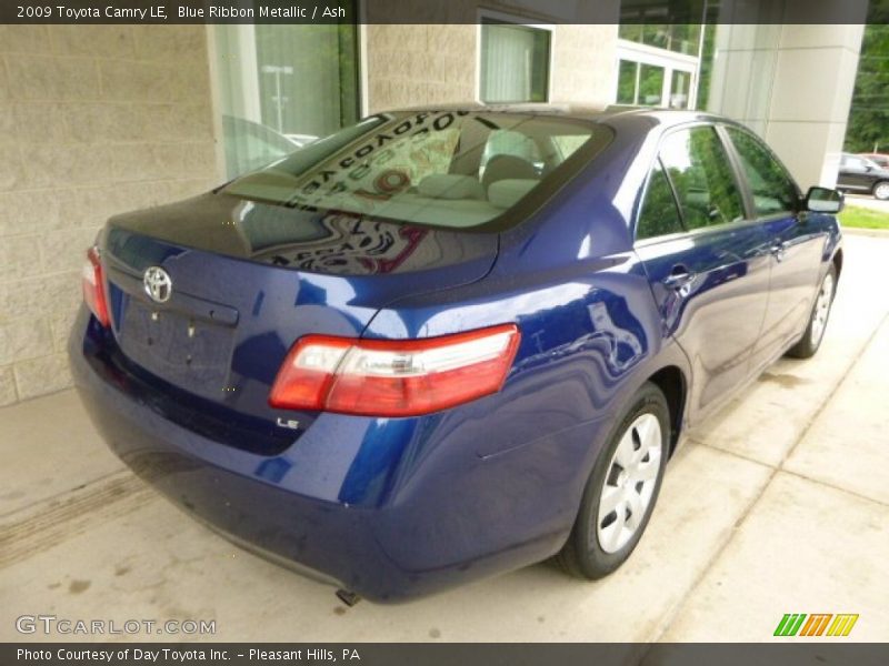 Blue Ribbon Metallic / Ash 2009 Toyota Camry LE