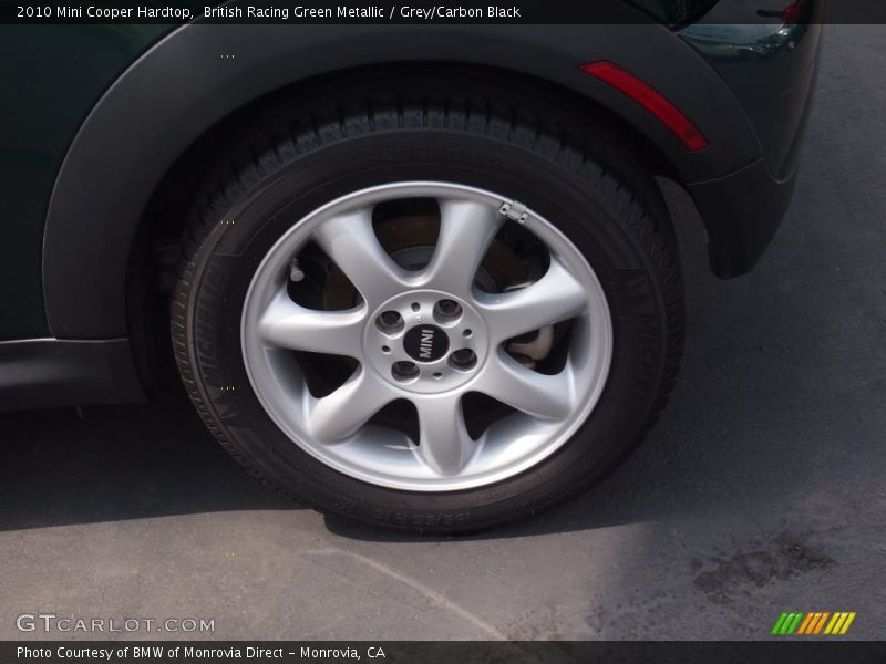 British Racing Green Metallic / Grey/Carbon Black 2010 Mini Cooper Hardtop