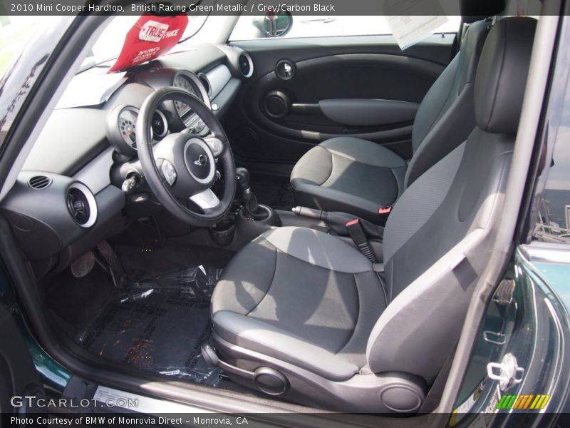 British Racing Green Metallic / Grey/Carbon Black 2010 Mini Cooper Hardtop