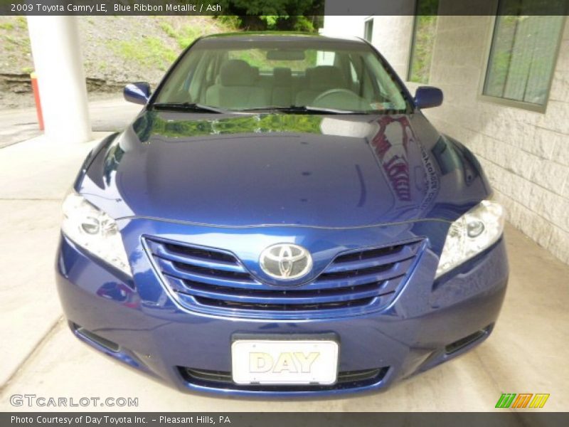Blue Ribbon Metallic / Ash 2009 Toyota Camry LE