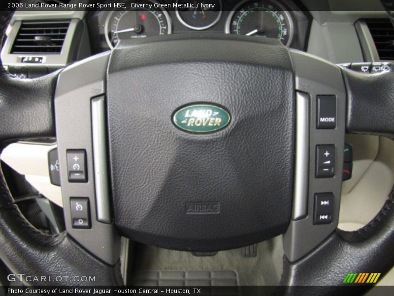 Giverny Green Metallic / Ivory 2006 Land Rover Range Rover Sport HSE