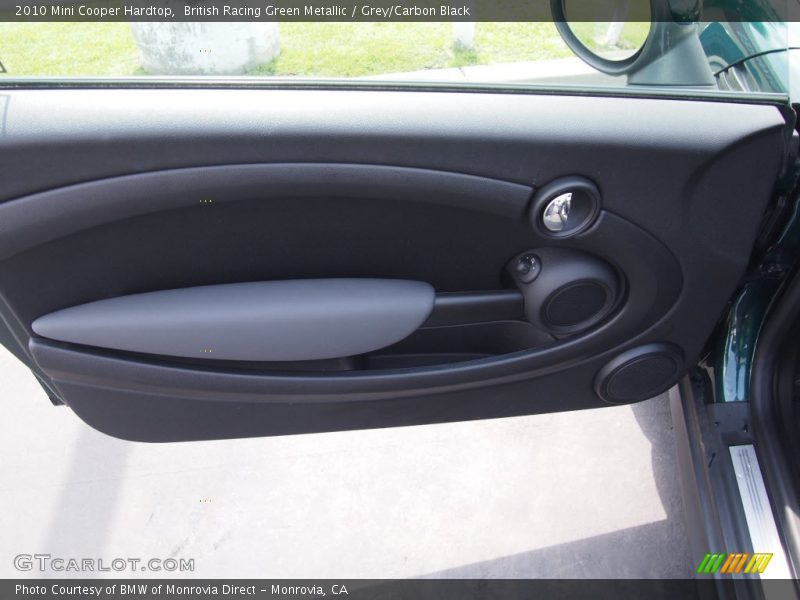 British Racing Green Metallic / Grey/Carbon Black 2010 Mini Cooper Hardtop