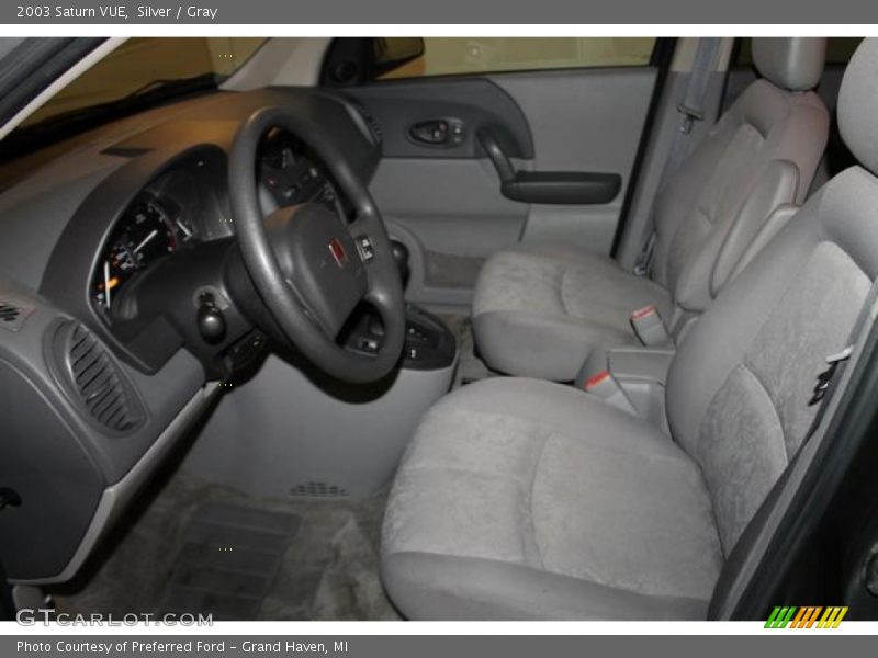 Front Seat of 2003 VUE 