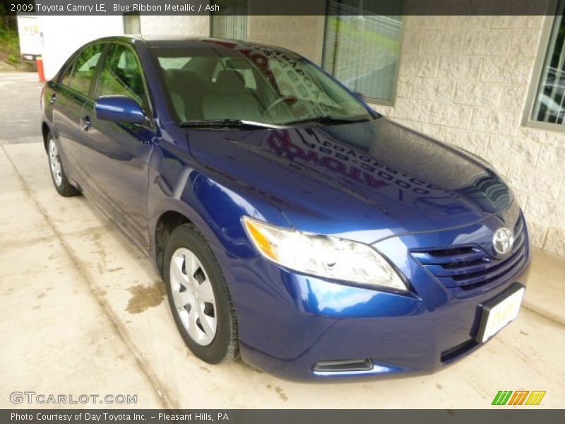 Blue Ribbon Metallic / Ash 2009 Toyota Camry LE