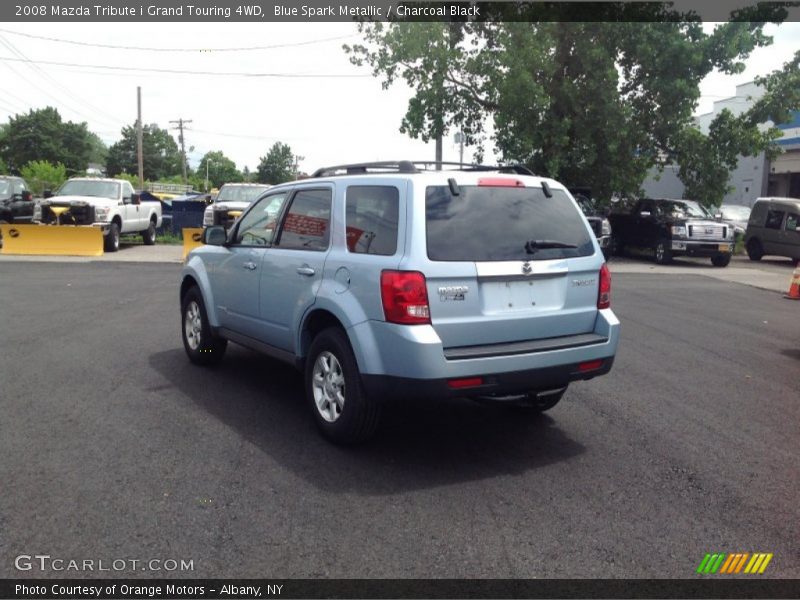 Blue Spark Metallic / Charcoal Black 2008 Mazda Tribute i Grand Touring 4WD